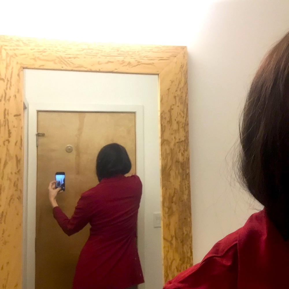 Mid-length Red Blazer - Picture 2 of 7